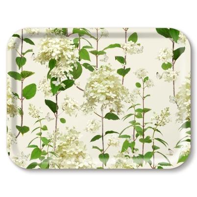Jamida Birch Wood Tray Hydrangea by Michael Angove 43x33cm 