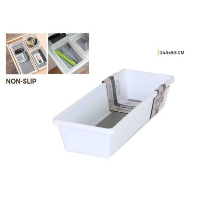 Multi-purpose Shelf Organiser Non-slip 24.5x9.5cm