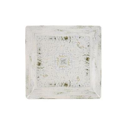 Idris Moss Green Square Plate 24cm