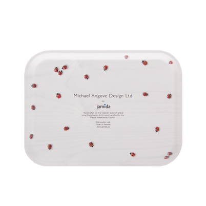 Jamida Black Dill Small Tray by Michael Angove 27cm