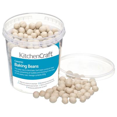 KitchenCraft Ceramic Baking Beans 500g