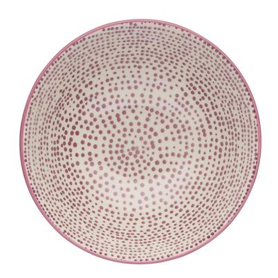 KitchenCraft Purple Watercolour Ceramic Bowl