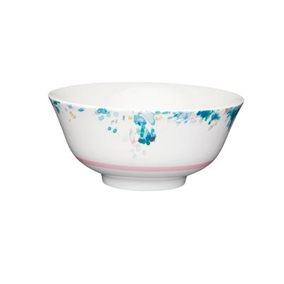 KitchenCraft Floral Watercolour Effect Ceramic Bowl