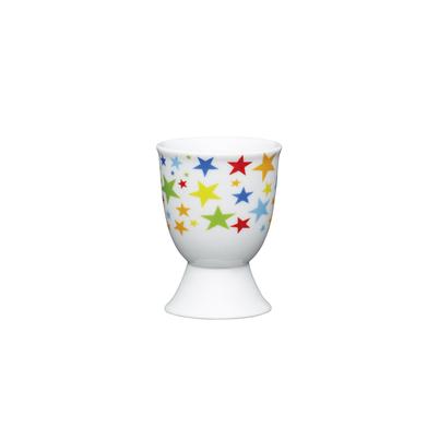 KitchenCraft Bright Stars Porcelain Egg Cup