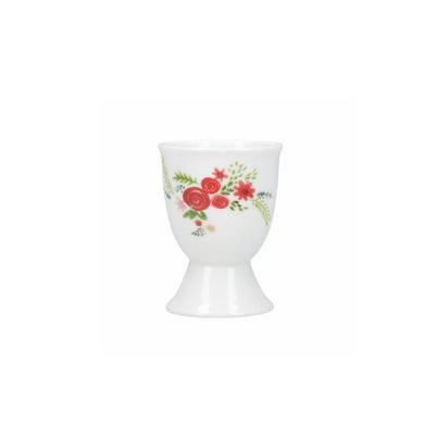 KitchenCraft Flowers Porcelain Egg Cup