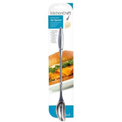 KitchenCraft Long Handled Jar Spoon Stainless Steel