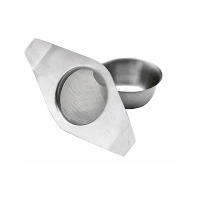 Le'Xpress Stainless Steel Double Handled Tea Strainer