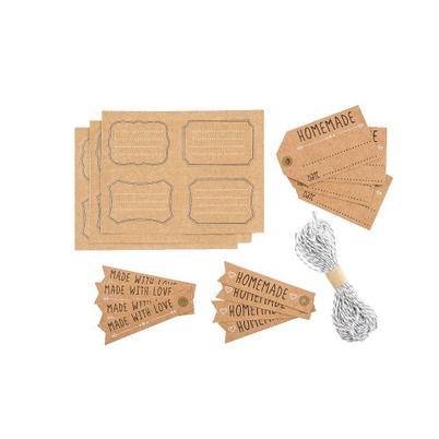 Kitchen Pantry 12pc Tag & Label Set