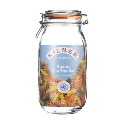 Kilner Clip Top Round Jar 3L