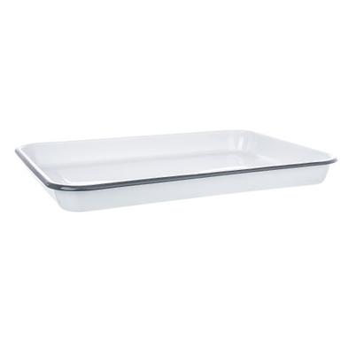 Kitchen Pantry Enamel Baking Tray 41cm