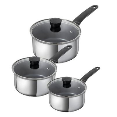 Kuhn Rikon Classic Induction Non-Stick 3pc Saucepans Set