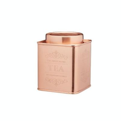 Le Xpress Copper Finish Tea Tin