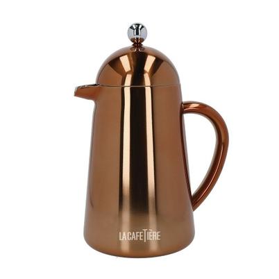 La Cafetiere Havana Double Walled Cafetiere Copper