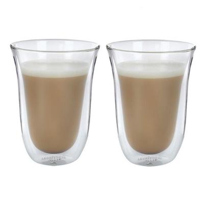 La Cafetiere Jack Set Of 2 Double Walled Latte Glasses