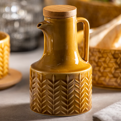Ladelle Heath Oil & Vinegar Set Caramel