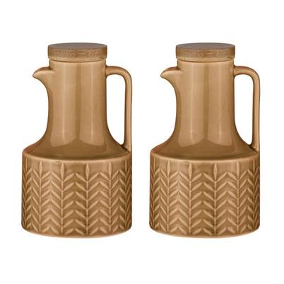 Ladelle Heath Oil & Vinegar Set Caramel