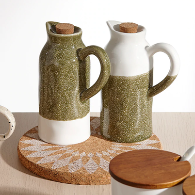 Ladelle Sanctuary Reactive Oil & Vinegar Set