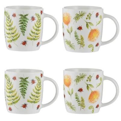 Price & Kensington Ladybird Mugs Set of 4