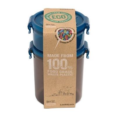 Lock & Lock Eco Round Containers 2pc Set
