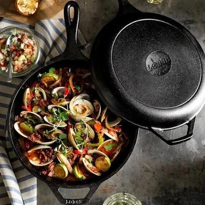 Lodge Combo Cooker & Skillet 3QT