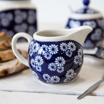 London Pottery Sugar & Creamer Set Small Daisies
