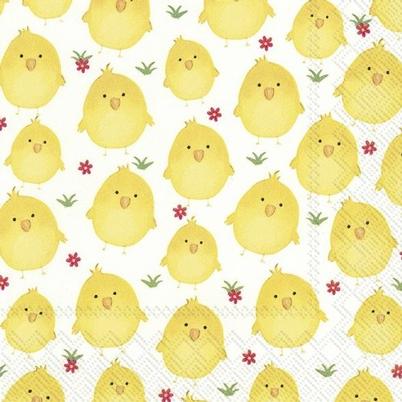IHR Lunch Napkins Easter Sweet Chicks