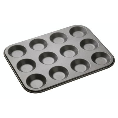MasterClass Non-Stick 12 Hole Shallow Pan