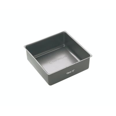 MasterClass Non-Stick Loose Base Deep Square Cake Pan