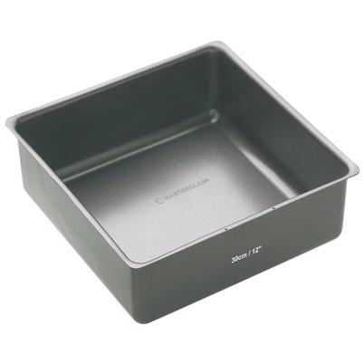 MasterClass Non-Stick Loose Base Deep Square Cake Pan