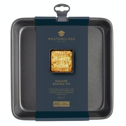 MasterClass Non-Stick Square Cake Pan 23cm