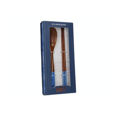 Mikasa Drift Chopsticks & Spoon Set
