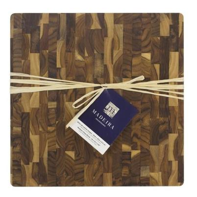 Madeira Teak Chopping Board Square 35cm