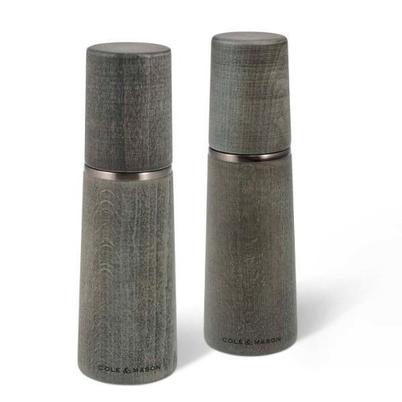 Cole & Mason Marlow Salt & Pepper Mills Set Grey