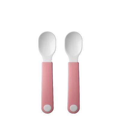 <b>Mepal</b> <b>Mio</b> Practice Spoons 2pc Set Deep Pink