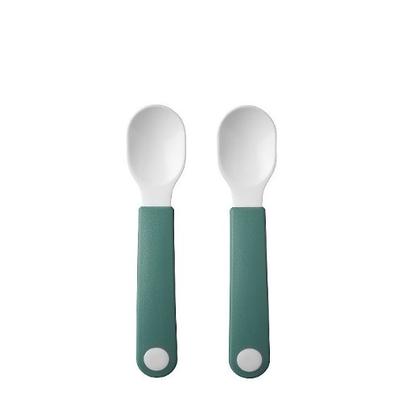 Mepal Mio Practice Spoons 2pc Set Deep Turquoise