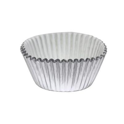 PME 30 Metallic Silver Foil Baking Cases