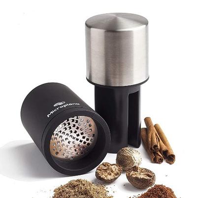 Microplane Gourmet Spice Grinder & Spices Set