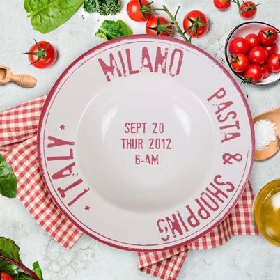 Milano Italy Risotto Pasta Dish 28cm