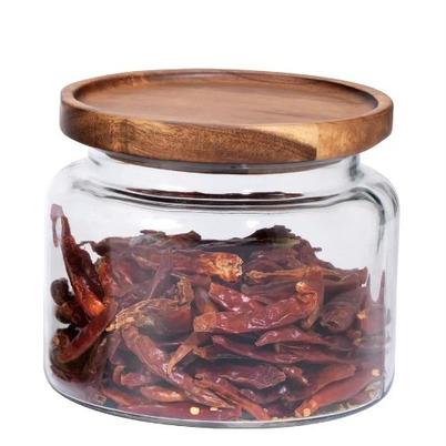 Anchor Hocking Montana Jar Acacia Lid