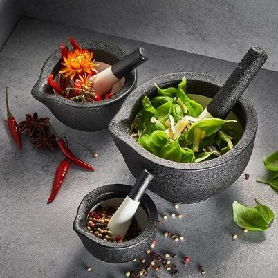 Gefu Mortar & Pestle GRINO 13.5cm