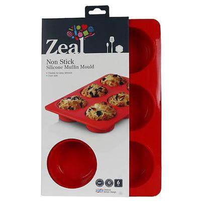 Zeal Non Stick Silicone Muffin Mould