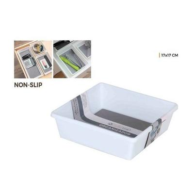 Multi-purpose Shelf Organiser Non-slip 17x17cm