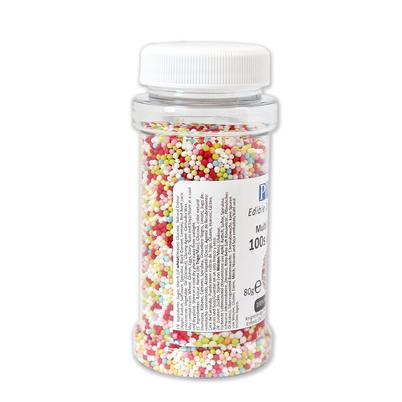 PME Edible Sprinkles 100s & 1000s Multi-Coloured 80g