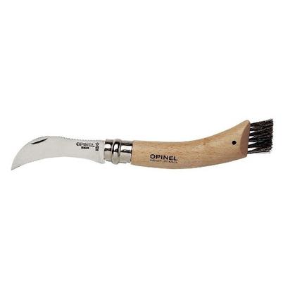 Opinel N8 Mushroom Knife & Brush