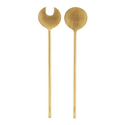 Nicolas Vahe Brass Salad Servers