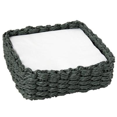 IHR Napkin Holder Rope Dark Green