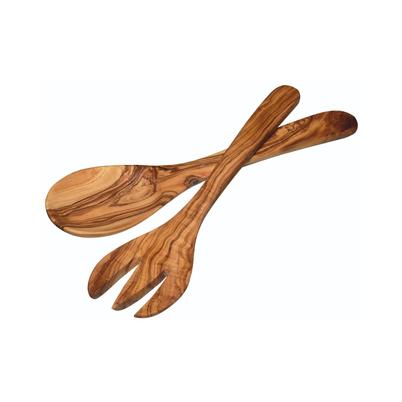 KitchenCraft World of Flavours Olive Wood Salad Servers