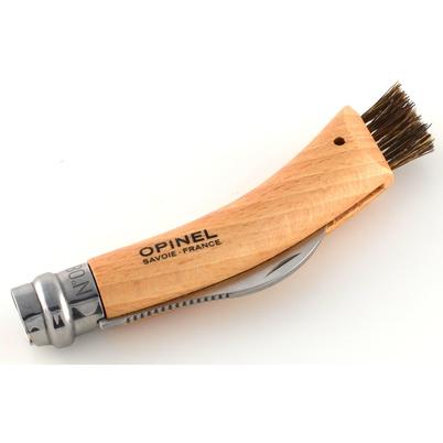 Opinel N8 Mushroom Knife & Brush