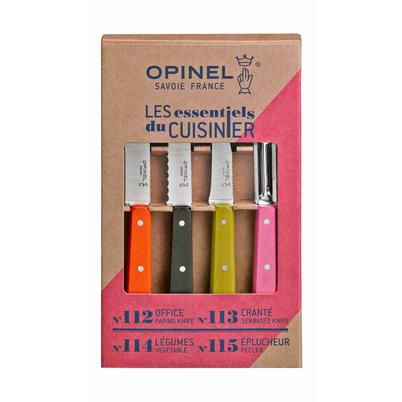 Opinel 4pc Essentials Knives Set Fifties