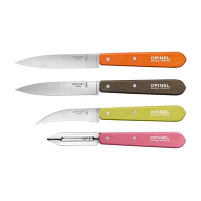 Opinel 4pc Essentials Knives Set Fifties